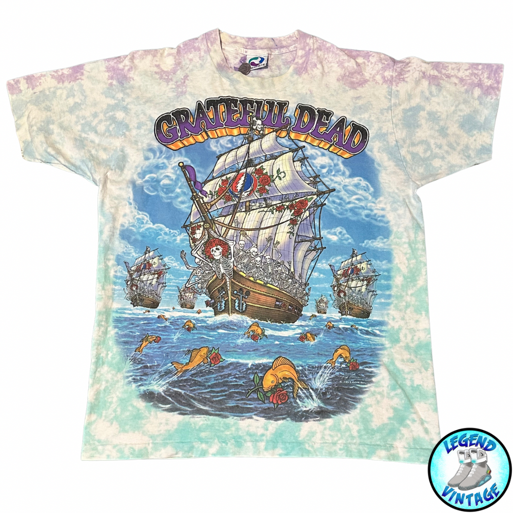 Grateful Dead Ship of Fools Tie-Dye T-shirt
