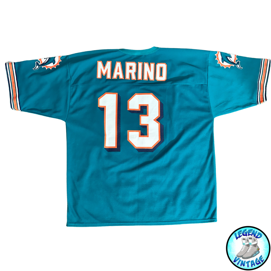 Dan Marino Miami Dolphins Logo 7 Jersey