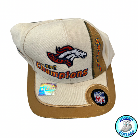 Denver Broncos Super Bowl XXXIII Hat Tan