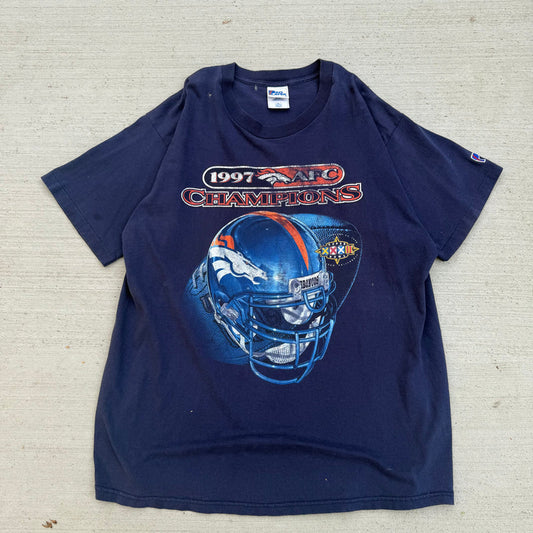 1997 Broncos Afc Champions Shirt