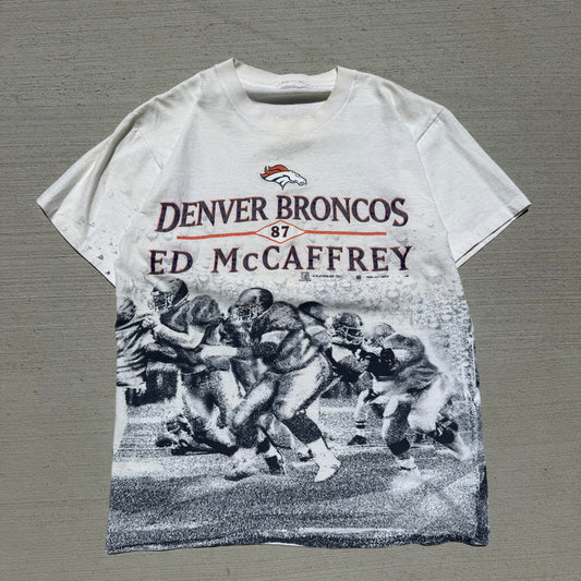 2001 Denver Broncos Ed McCaffery AOP