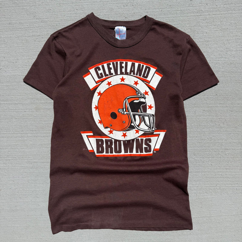  80s Clevland Browns Og Logo Tee Shirt