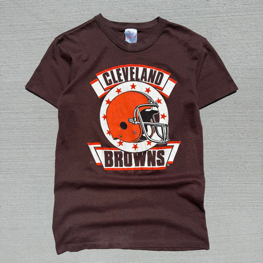  80s Clevland Browns Og Logo Tee Shirt