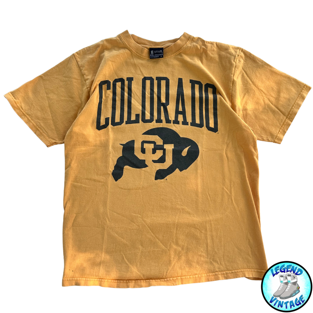 Colorado CU Bright Yellow Buff Tee