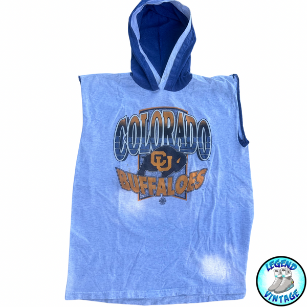 Colorado CU Buffs Spellout Cut Tee Hoodie 