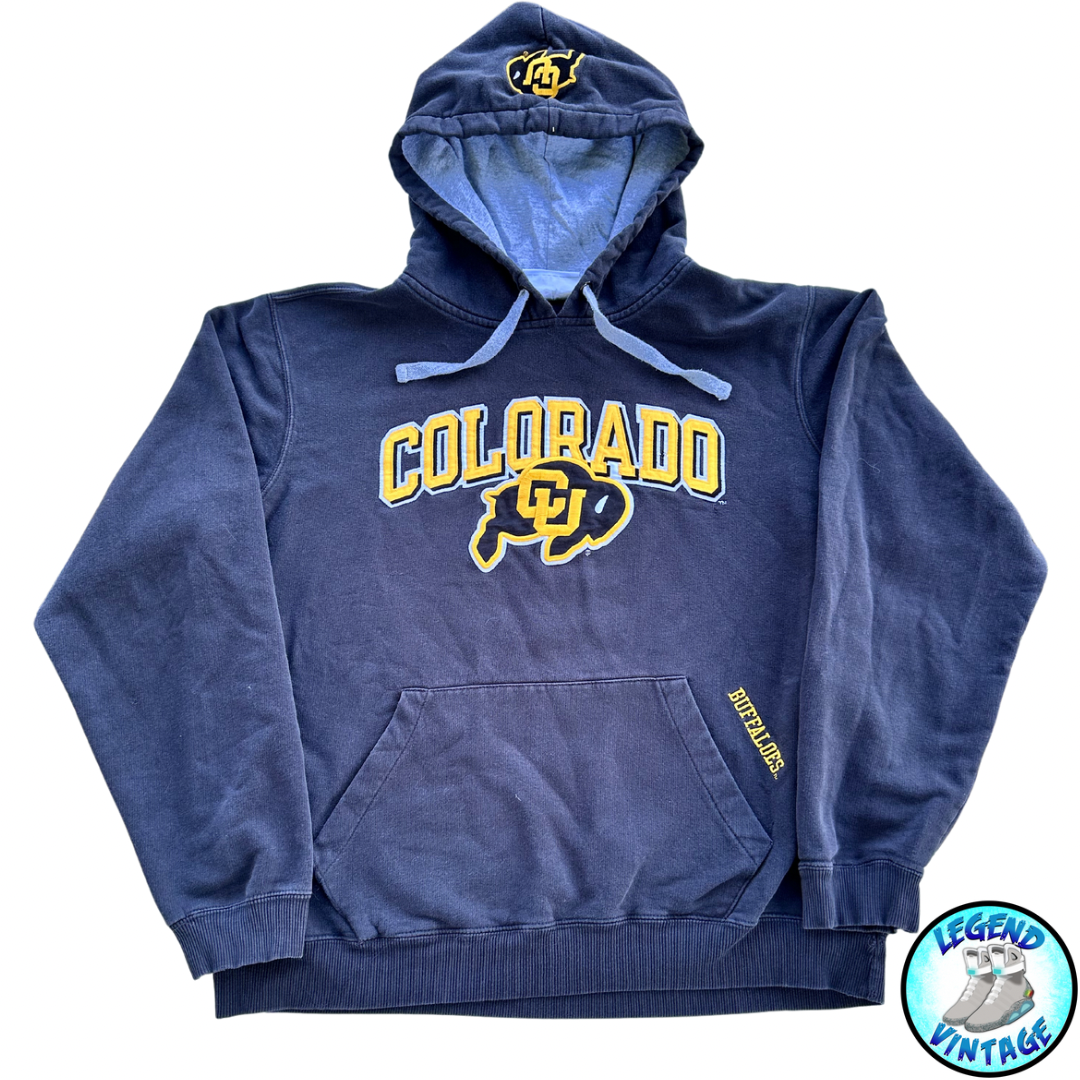 Colorado CU Buffs Logo Spellout Hoddie – Legend Vintage