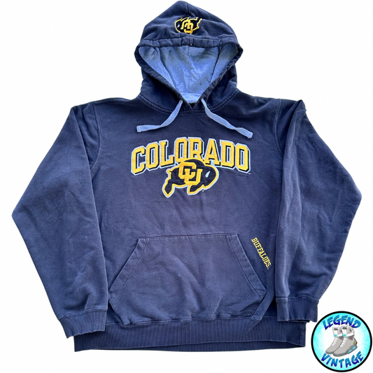 Colorado CU Buffs Logo Spellout Hoddie