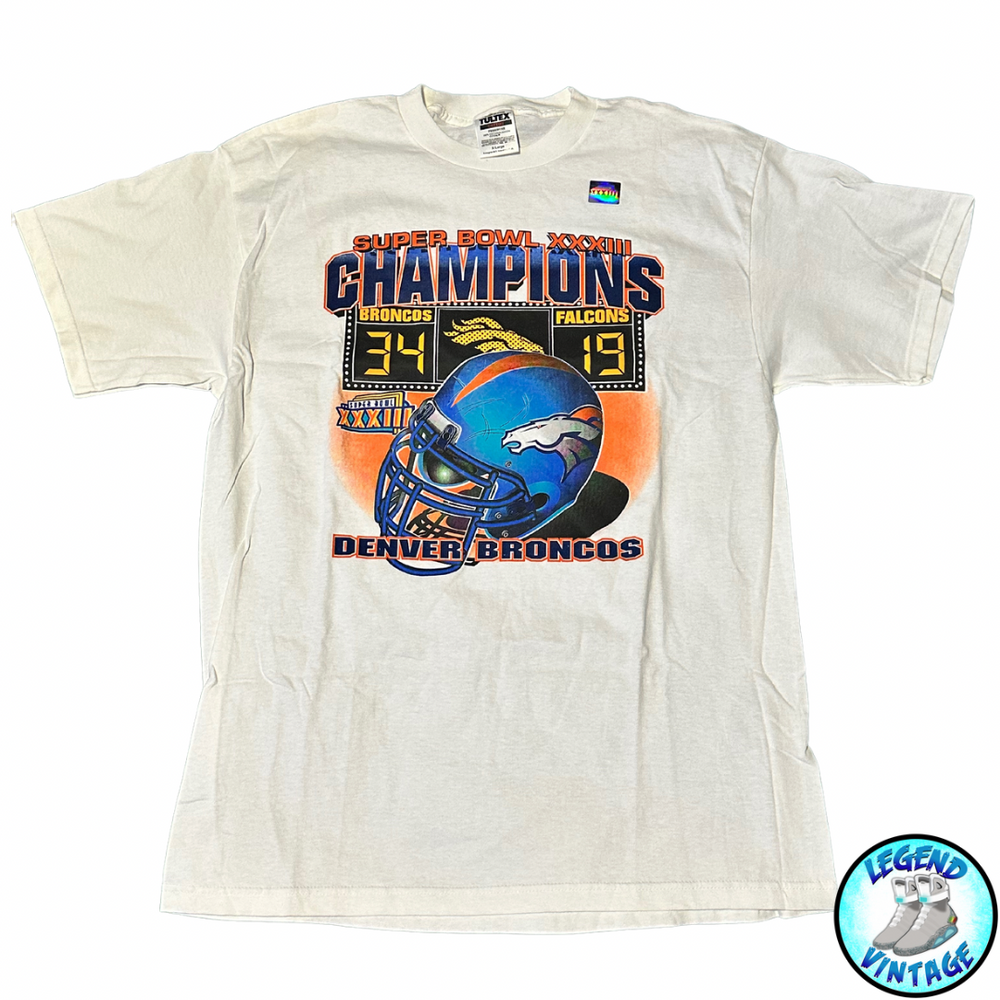 Denver Broncos Superbowl XXXIII Helmet T-shirt