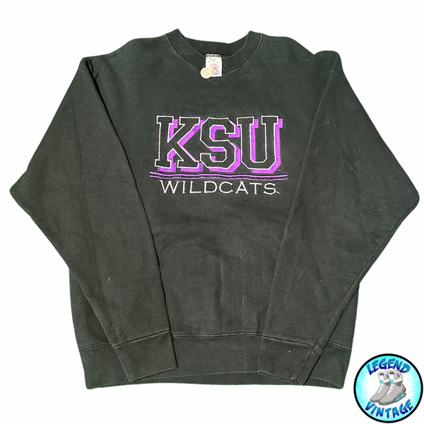 KSU Wildcats Embroidered Crewneck