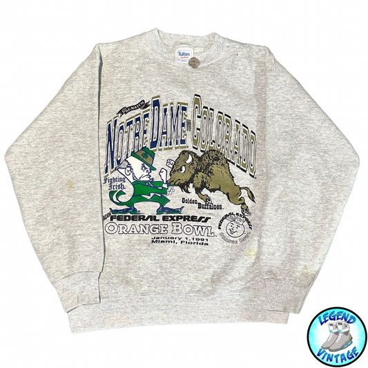 Colorado Buffs Vs Notre Dame Crewneck