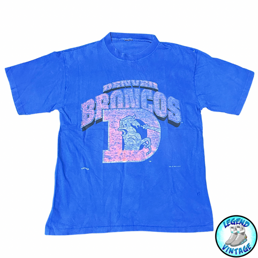 Denver Broncos Faded Logo T-shirt