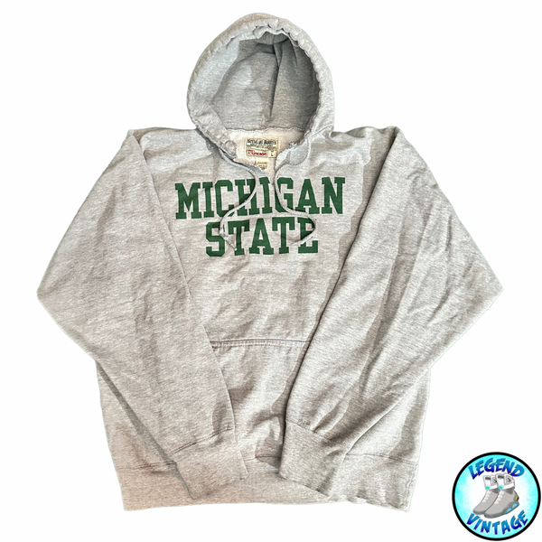 Michigan State Ash Grey Hoodie 