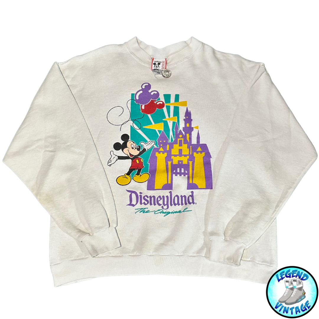 Mickey Mouse Disneyland Castle Crewneck