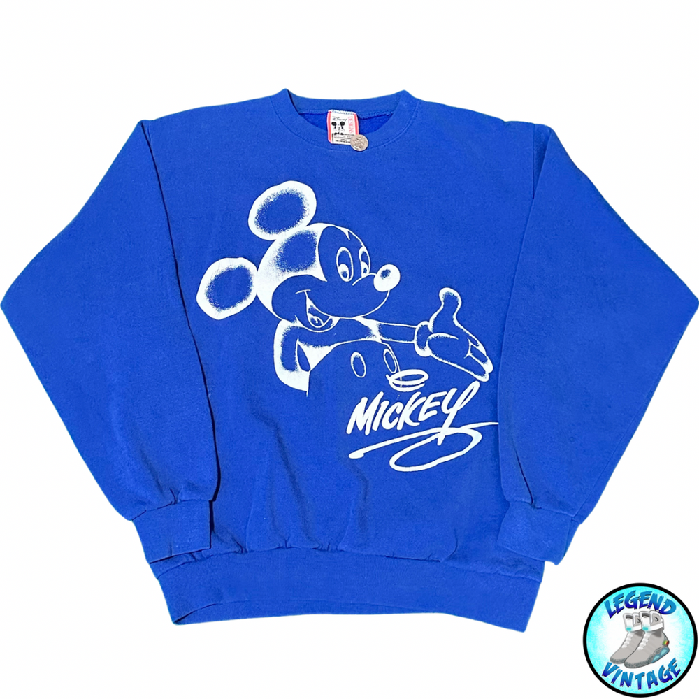 Mickey Mouse Art Cartoon Crewneck