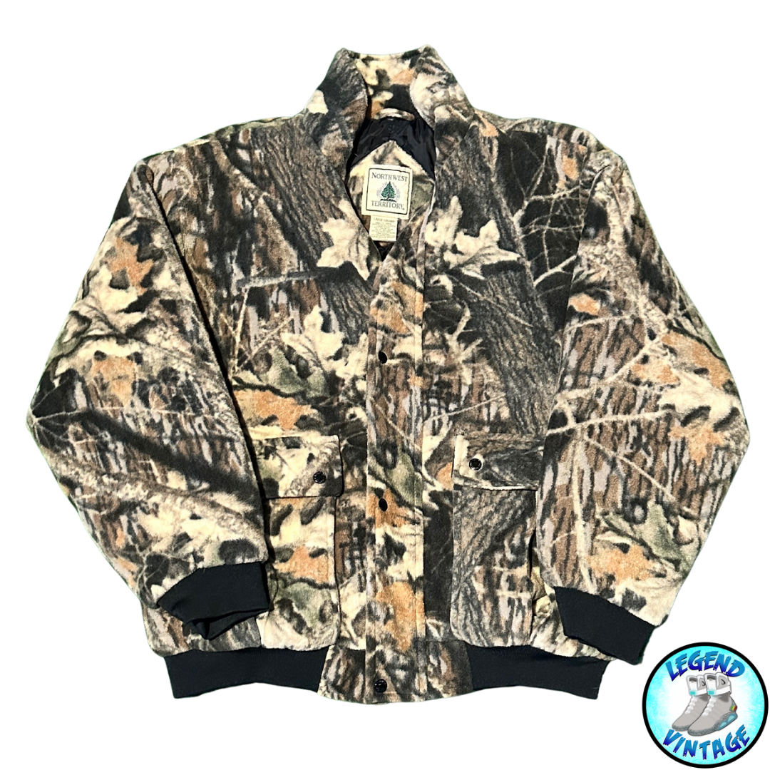 Camo Fuzzy Jacket