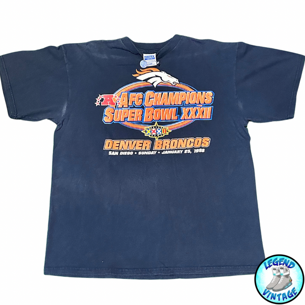 Denver Broncos Afc Champ XXXII Faded