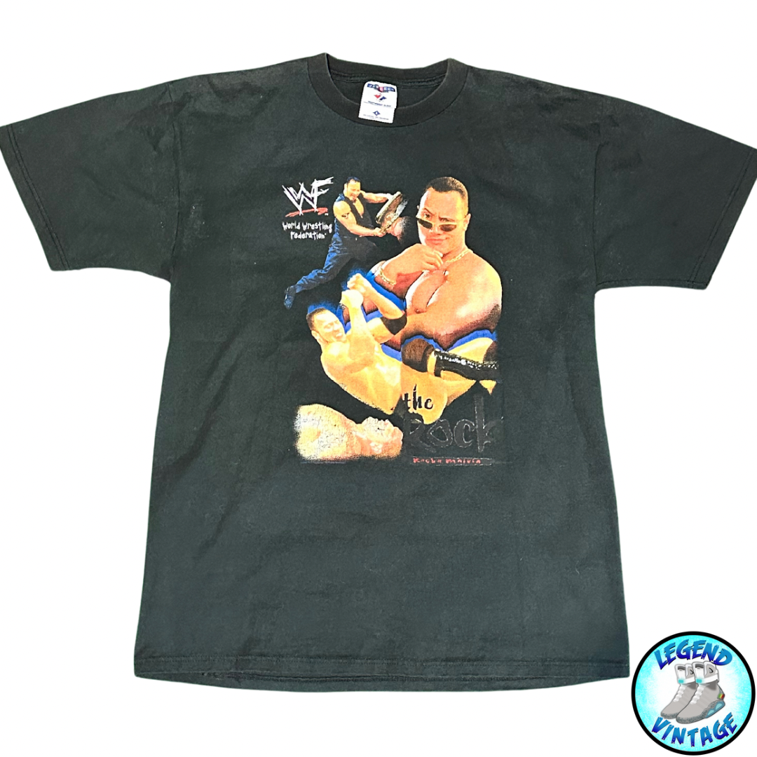 The Rock WWF Wrestling T-shirt 