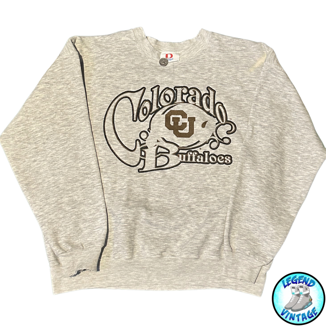 Colorado Buffs Old Spellout Crewneck