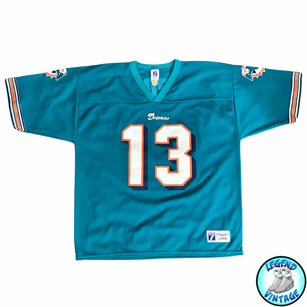 Dan Marino Miami Dolphins Logo 7 Jersey