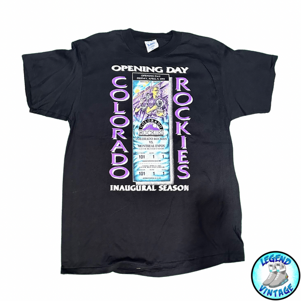 Colorado Rockies Opening Day Ticket T-shirt