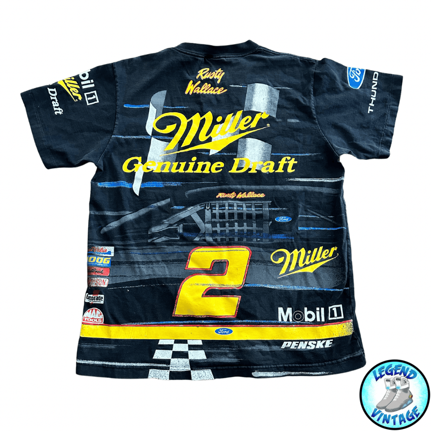 Rusty Wallace NASCAR Aop T-shirt