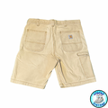 Carhartt Carpenter Shorts Tan Relaxed Fit, 34