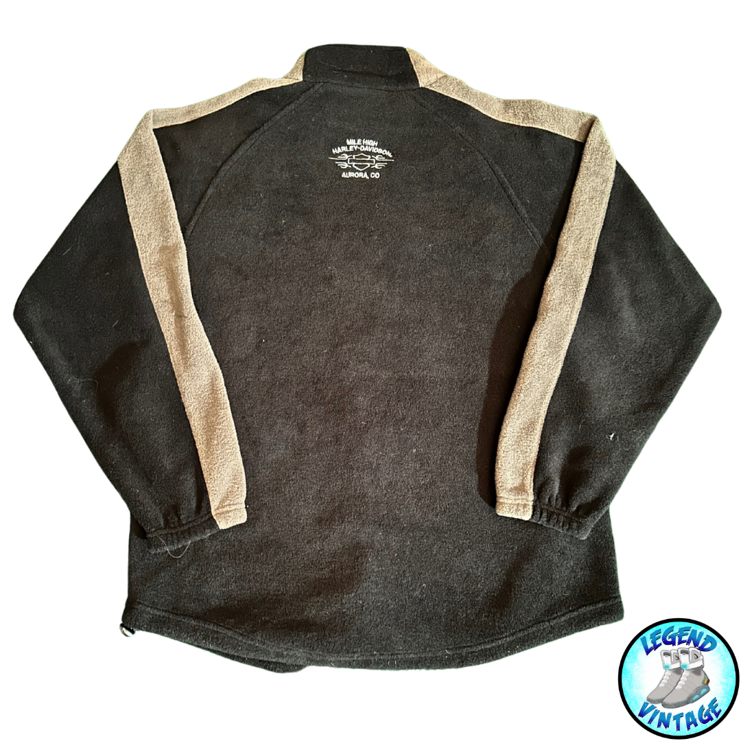 Harley Davidson Fuzzy Zipup Jacket